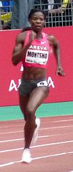 Amantle Montsho wurde Olympiasechste