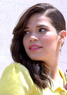 America Ferrera. American actress of Honduran descent. America Ferrara Cannes 2014.jpg