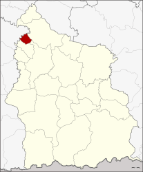 Districtul Bueng Bun - Harta