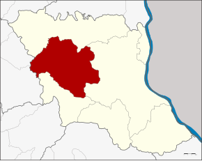 Amplasarea districtului în provincia Mukdahan