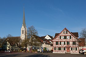 Amriswil market square
