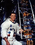 Džo Ingl kao rezerva na Apolu 14, 1971. godine