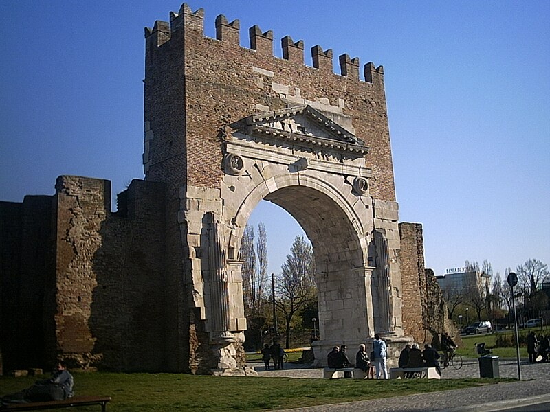 File:Arco d'Augusto - Rimini.jpg