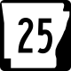 Two-digit state highway shield, Arkansas