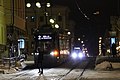 Artic trams in Helsinki city center in Feb 2021.jpg