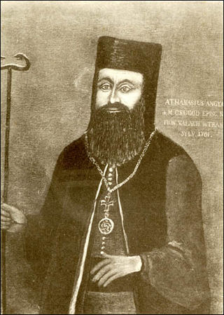 <span class="mw-page-title-main">Atanasie Anghel</span> Romanian Greek-Catholic bishop of Alba Iulia between 1698 and 1713