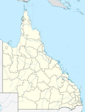 Pozíciós térkép Queensland