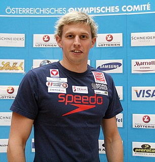 David Brandl Austrian swimmer