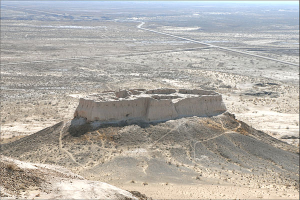 Ayaz Kala, a fortress of Khwarizm (6th to 8th century AD)