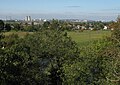 Blick von Bad Dürrenberg über die Saale nach Leuna