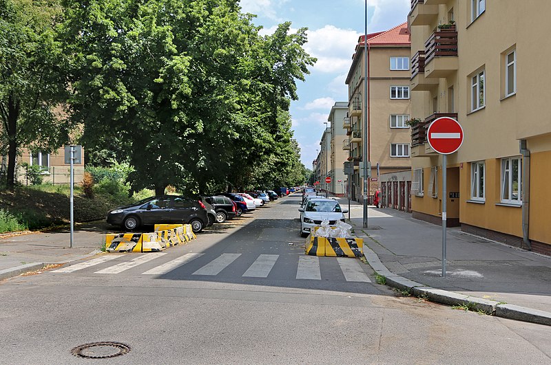 File:Bajkalská street, Praha, west view.jpg