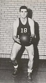 Bartus A. Quinn was an American basketball player. He was an All-American college player at the University of Toledo and played one season in the National Basketball League (NBL) of the United States, one of the major American leagues that later became the National Basketball Association.