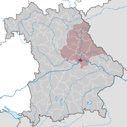 Regensburg - Mapa