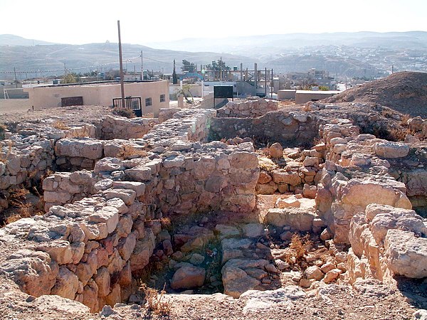 Busaira (Bozra) archaeological site in modern-day Jordan, what used to be the capital of Edom