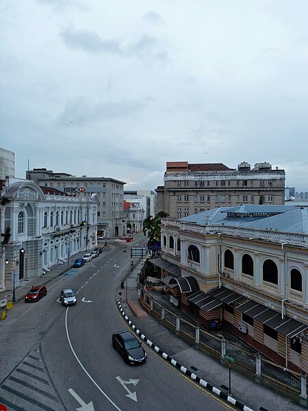 Image: Beach Street in George Town, Penang 2023