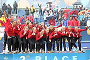 Deutsch: Beachhandball Europameisterschaften 2019 (Beach handball Euro); Tag 6: 7. Juli 2019 – Siegerehrungen English: Beach handball Euro; Day 6: 7 July 2019 – Medal ceremony