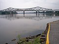 Belpre Parkersburg Bridge über den Ohio River in Parkersburg
