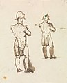 Benjamin Robert Haydon - Study for Napoleon Bonaparte - B1977.14.2694 - Yale Center for British Art.jpg