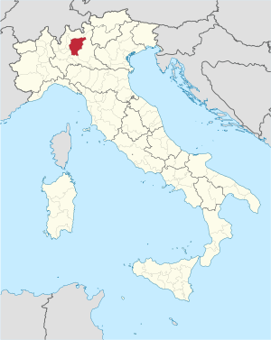 Cherta de la provinzia de Bergamo