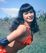 The cover art of the album's standard edition was inspired by Bettie Page.