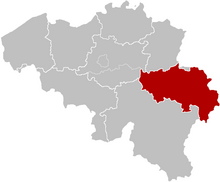 La diócesis de Lieja, coextensiva con la provincia de Lieja
