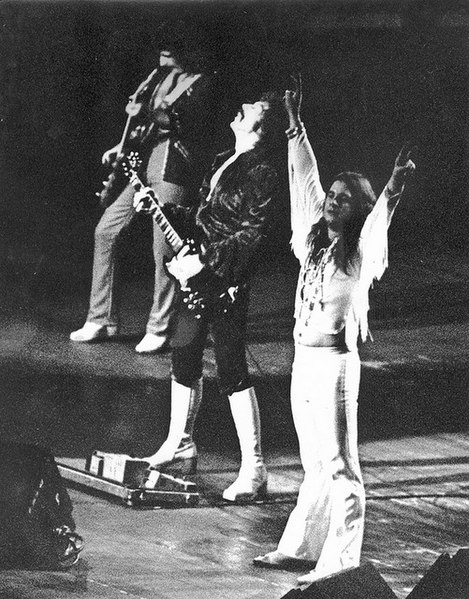 Black Sabbath at Madison Square Garden, New York City in 1977