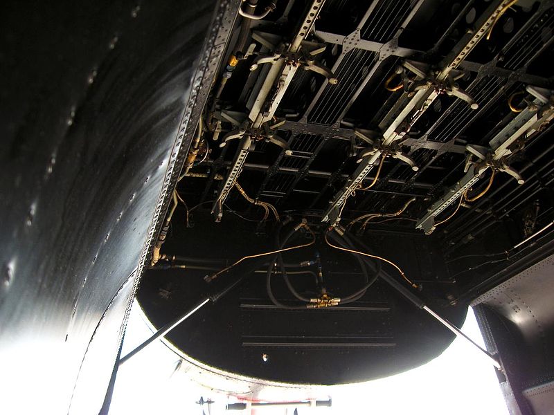 File:Bomb bay of Andrew Mynarski Memorial Lancaster Flickr 4839556615.jpg