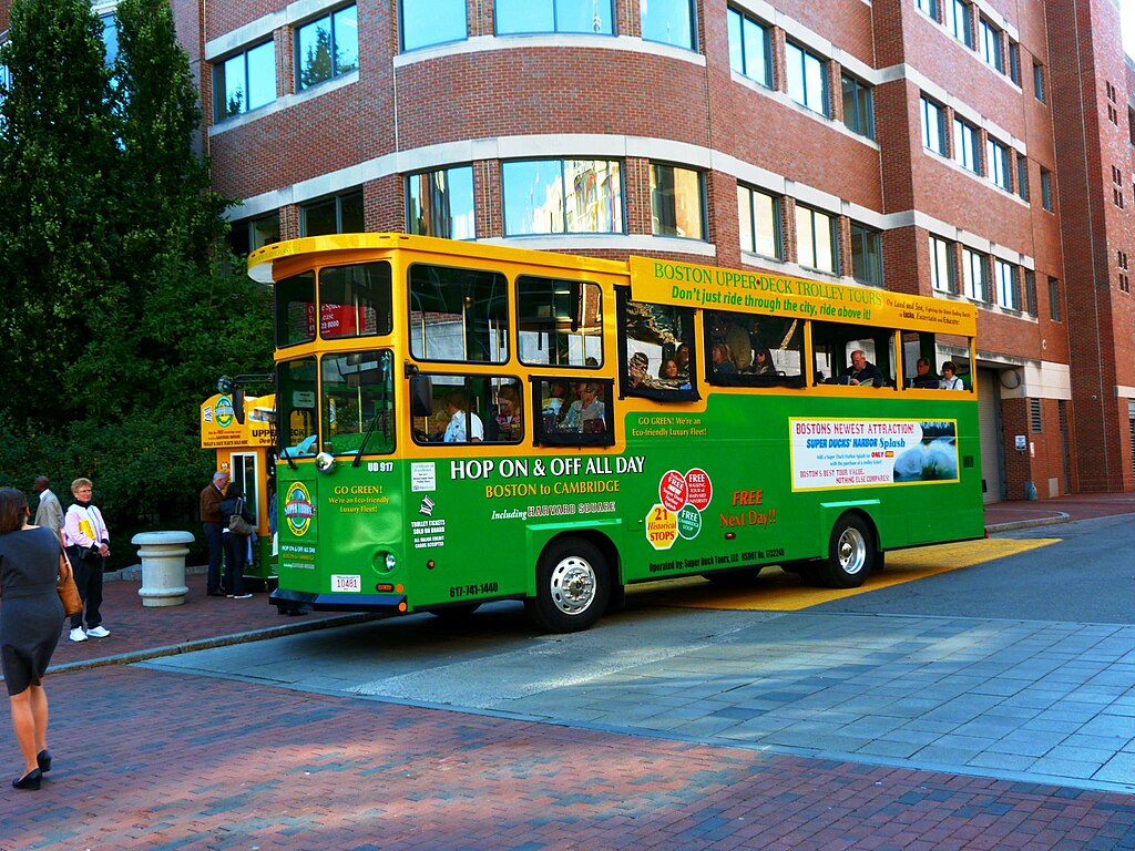 Boston Upper Deck Trolley Tours