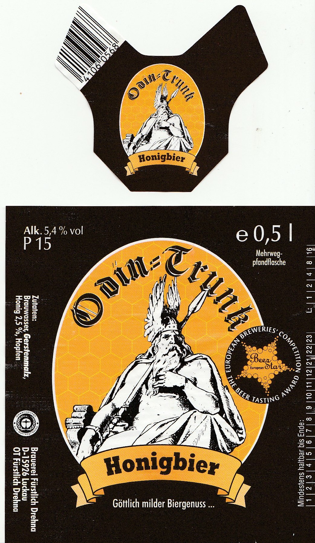 File:Brauerei Fürstlich Drehna - Odin-Trunk Honigbier.jpg - Wikimedia  Commons