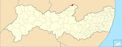 Location of Brejinho in Pernambuco