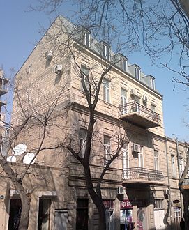 Дом в Баку, в котором проживал Магомаев