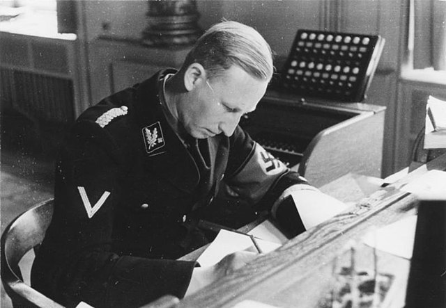 SS-Brigadeführer Heydrich, head of the Bavarian police and SD, in Munich, 1934