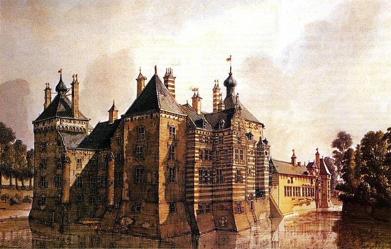 File:Buren Kasteel begin 17e eeuw.jpg