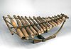 COLLECTIE TROPENMUSEUM Xylofoon van bamboe met vijftien toetsen onderdeel van tjalung-ensemble TMnr 1029-11a.jpg