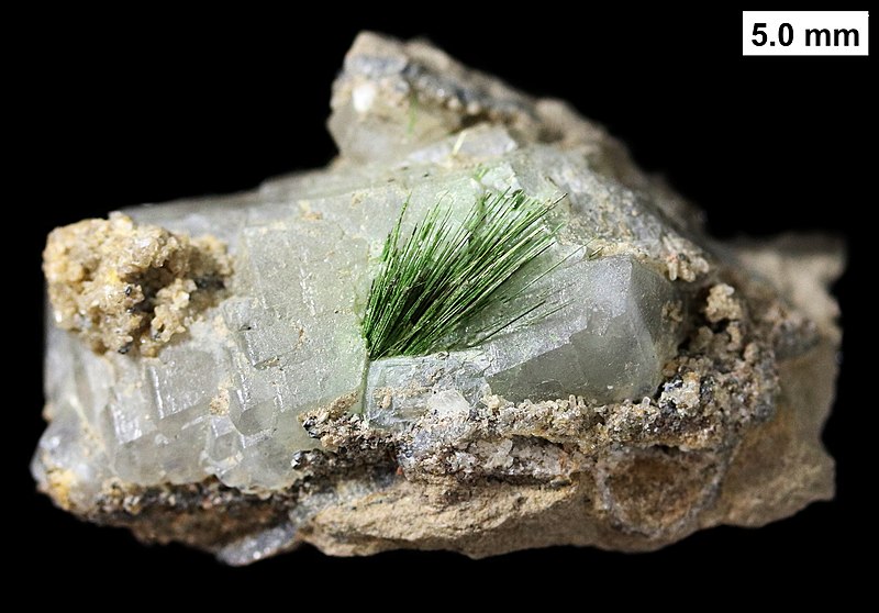 File:Calcite-millerite association.jpg