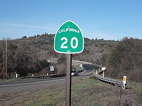 Havainnollinen kuva artikkelista California State Route 20