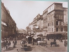La Canebière et le Vieux-Port de Marseille dans les années 1890