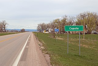 <span class="mw-page-title-main">Caputa, South Dakota</span> Unincorporated community in South Dakota, United States