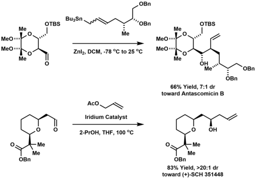 insert a caption here Carbonyl Allylation Scheme 3.png