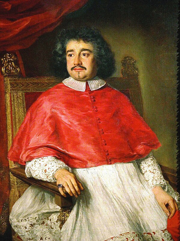 Cardinal Flavio Chigi, by Jacob Ferdinand Voet