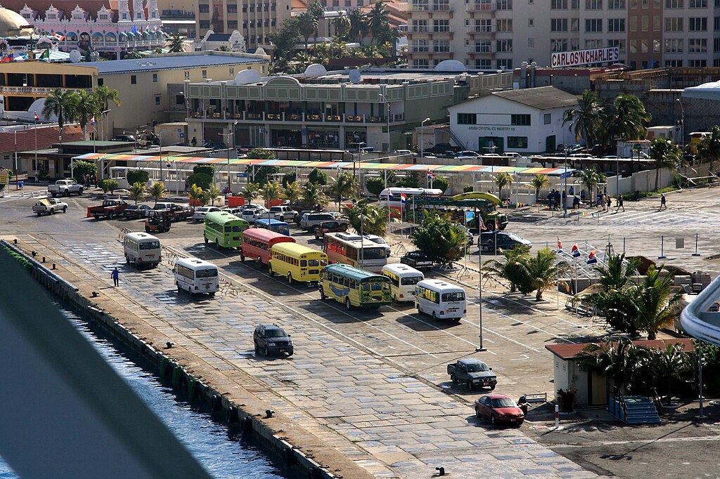 CarlosnCharlies Oranjestad, Aruba waterfront.jpg