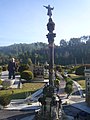 Maqueta del Monument a Colom, a Catalunya en Miniatura