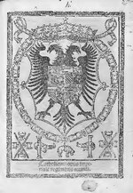 Миниатюра для Файл:Catholicum opus imperiale regiminis mundi (IA ARes551083).pdf