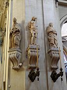 Statue di San Agostino, San Sebastiano e San Damiano