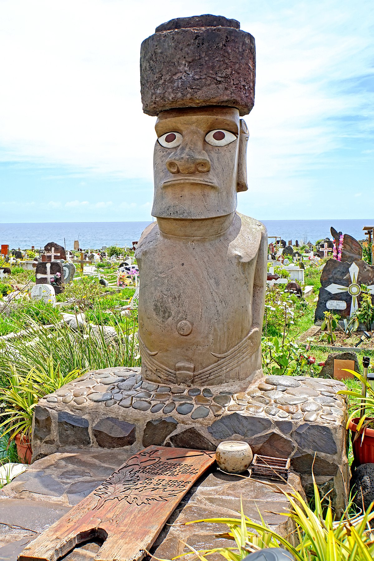 Stone Man Moai - LINE Creators' Stickers