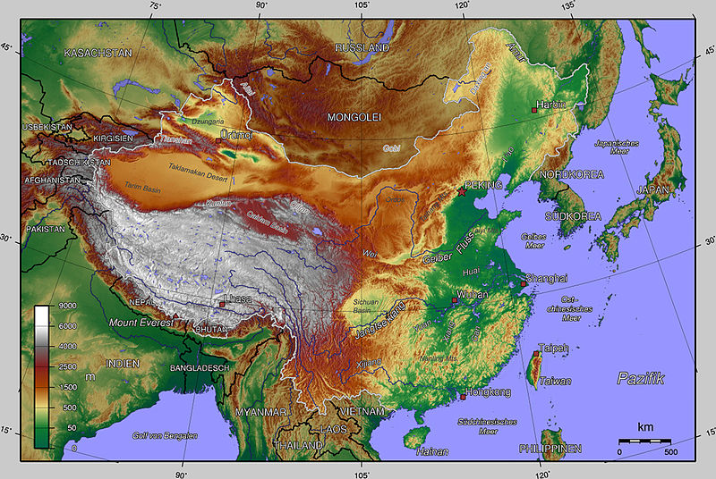 Kiinan maantiede – Wikipedia