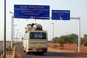 Image illustrative de l’article Route nationale 1 (Burkina Faso)