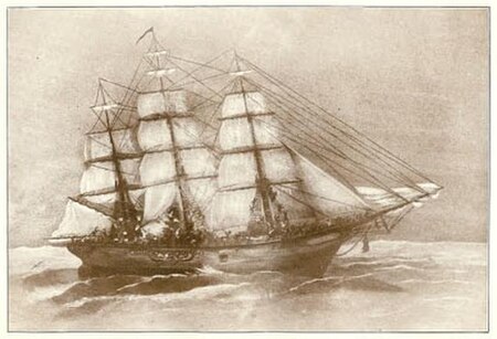 Clipper ship 'New Era'