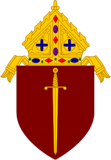 Coat of Arms of the Roman Catholic Diocese of St Paul, Alberta.svg