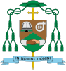 Coat of arms of Artemio Lomboy Rillera as Bishop of San Fernando de La Union.svg